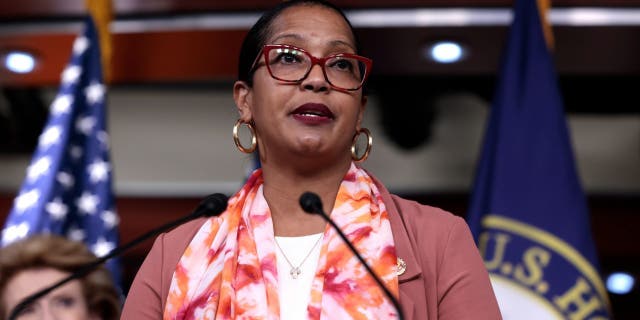Rep. Jahana Hayes, D-Conn., proposed a resolution that declares racism is a public health crisis in America. (Photo by Anna Moneymaker/Getty Images)