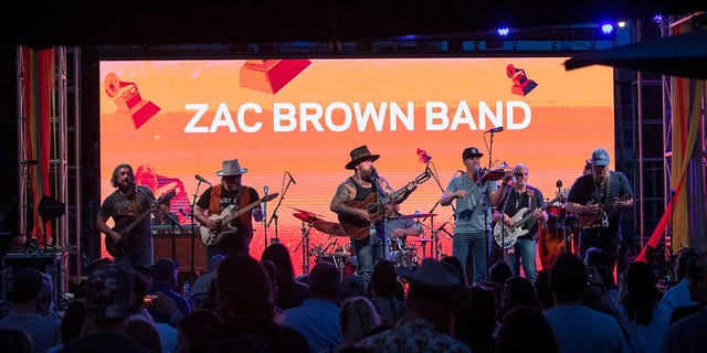 The Zac Brown Band performed Sept. 22 at the Ryman Auditorium in Nashville. 