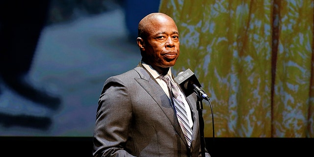 Eric Adams attends a student screening of "Till" during the 60th New York Film Festival at Alice Tully Hall, Lincoln Center on October 3, 2022, in New York City. 