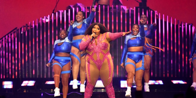 Lizzo performs during Lizzo: The Special Tour at Scotiabank Arena on October 07, 2022, in Toronto, Ontario.