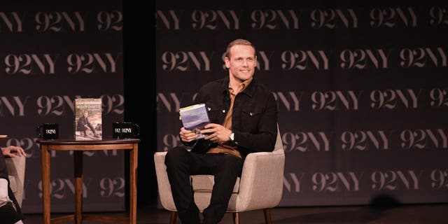Scottish actor/author Sam Heughan attends "Waypoints: An Evening with Sam Heughan" at The 92nd Street Y, New York on Oct. 17, 2022 in New York City.