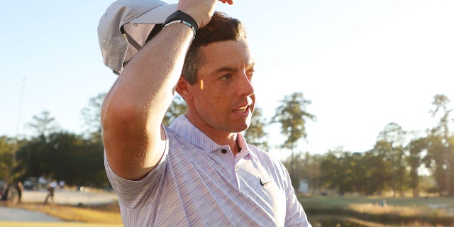 Rory McIlroy after winning the CJ Cup