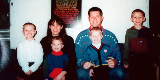 This undated family photo shows four of the five children of Andrea Yates, who confessed on June 20, 2001, to murdering her children by drowning them in their home in Clear Lake, a suburb of south Houston. The children shown are, from left, John, Luke, Paul and Noah.