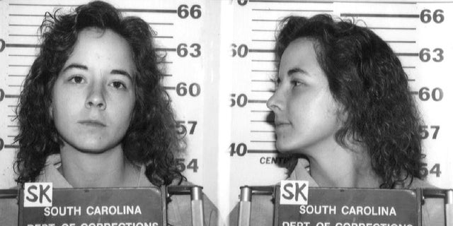 Legal identity photograph of Susan Smith. She was convicted on July 22, 1995, of murdering her two sons, 3-year-old Michael Daniel Smith, born October 10, 1991, and 14-month-old Alexander Tyler Smith, born August 5, 1993. Susan Smith when she was first arrested in 1994. 