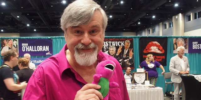 Bob West, the voice of Barney, said he received numerous death threats via email.