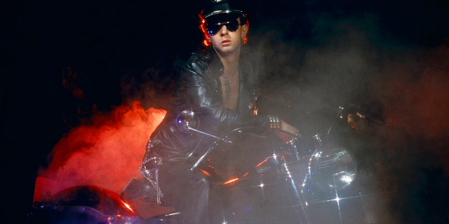 Rob Halford, known for his biker look, has since embraced leather.