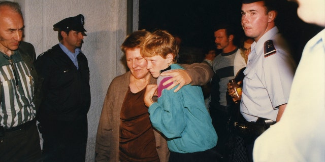 Laetitia Delhez was kidnapped on Aug. 9, 1996, by convicted Belgian child rapist Marc Dutroux. She was rescued by police on August 15 from a soundproof cellar in Dutroux's house.