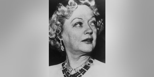 Marion Davies in 1952. Lara Gabrielle said that the last 10 years of Davies' life were difficult for the once shining star. 