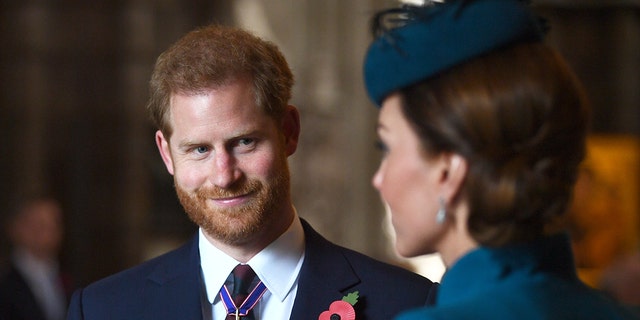 Author Katie Nicholl claimed that it was important for Prince Harry, left, to receive approval from Prince William and Kate Middleton, right, "who'd become a sister to him."