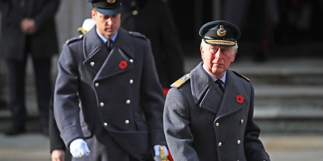Prince William (left) and his father King Charles obtained their new royal titles following the death of Queen Elizabeth II last month.