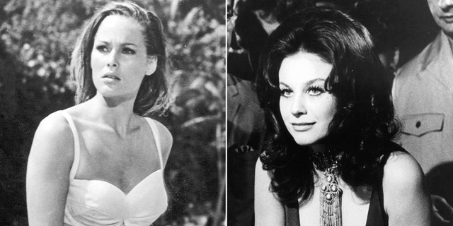Ursula Andress (left) and Lana Wood (right) are still recognized as iconic Bond girls decades later.