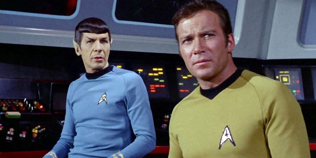 William Shatner, right, starred alongside Leonard Nimoy in the seiminal "Star Trek" series.