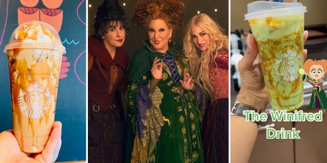 Starbucks customers and workers are creating drinks inspired by Disney's "Hocus Pocus" franchise.