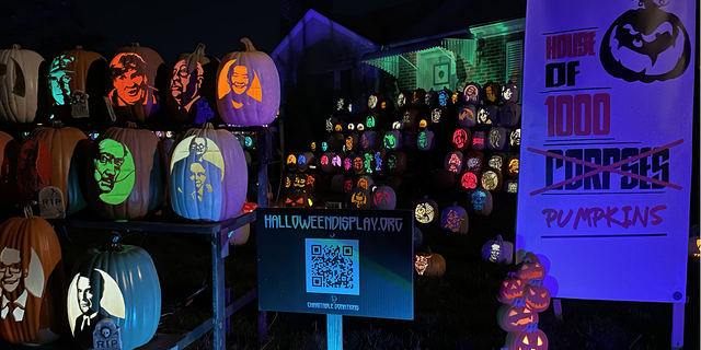 Rhode Island man’s ‘House of 1,000 Pumpkins’ Halloween display aims to ...