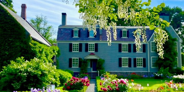John and Abigail Adams bought a farmhouse in his hometown of Quincy, Mass. in 1788 after returning from his stint at Minister to Great Britain. It served as a part-time residence during his presidency. Peacefield today is the centerpiece of the Adams National Historical Park.