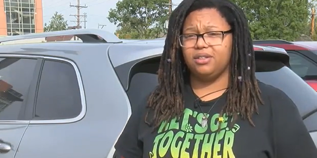 Iesha Newson discusses the heart-dropping panic she felt when she came out of a store and found her car on fire, with her two boys inside.