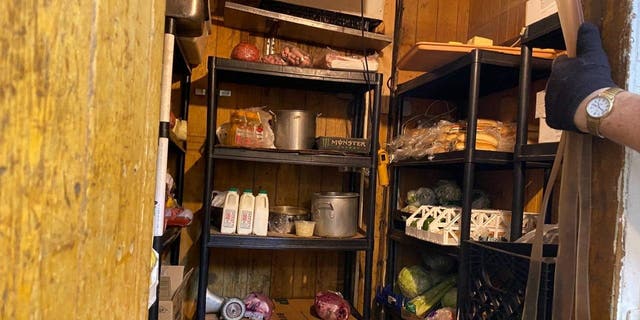 Centermoreland Grocery and Deli still uses the building's vintage cooler room.