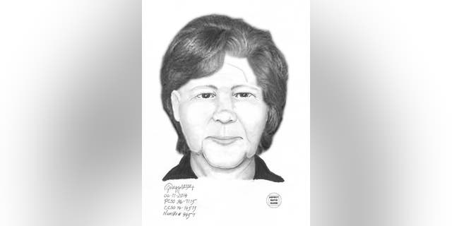 Photo released by Oregon's Polk County Sheriff's Office shows a composite drawing of the human remains found in Sept. 1996.