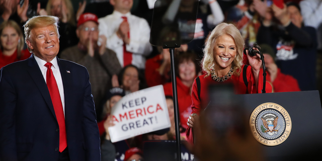 Political strategist Kellyanne Conway has advised former President Trump since his successful 2016 bid for president.