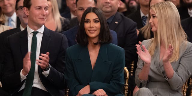 Kim Kardashian advocated for criminal reform at the White House in 2019.