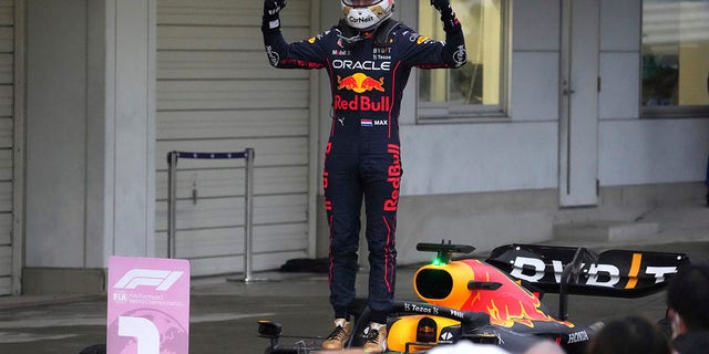 Max Verstappen wraps up F1 championship with rain-shortened win in ...