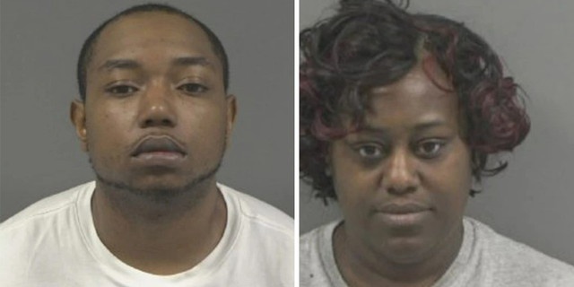 Joshua Cureton, 31, and LaKisha Harris, 40, were taken into custody after High Point Police searched the home on Thursday. 