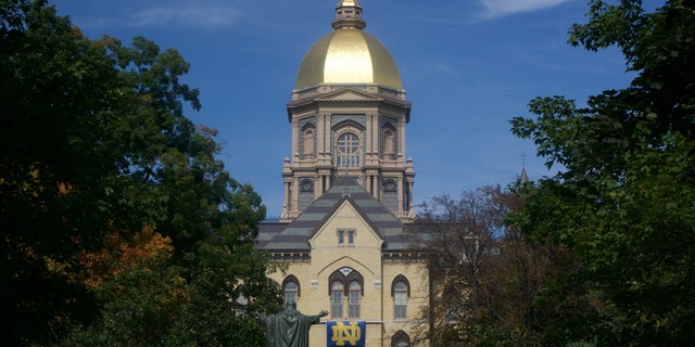 Notre Dame's Golden Dome
