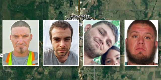 Four men have gone missing from Okmulgee, Oklahoma.