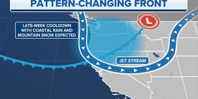 A pattern-changing front forecast for the Northwest