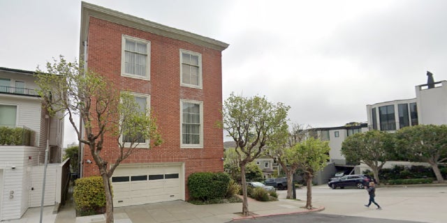 Paul and Nancy Pelosi's sprawling Pacific Heights, San Francisco home.