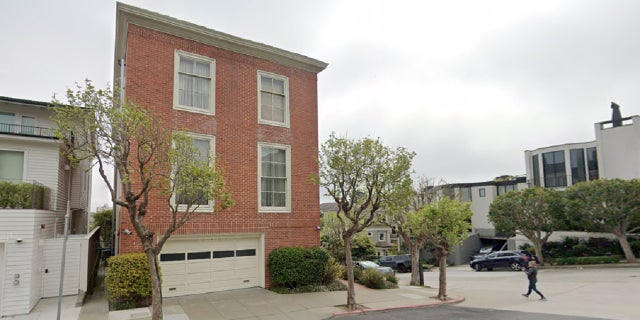 Paul and Nancy Pelosi's sprawling Pacific Heights, San Francisco home. 