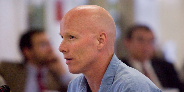 In this 2008 photo, convicted rapist Richard Gillmore is pictured during his parole hearing in Salem, Ore. Gillmore is set to be released from prison in mid-December 2022 after serving nearly 36 years behind bars, almost all of his maximum sentence.