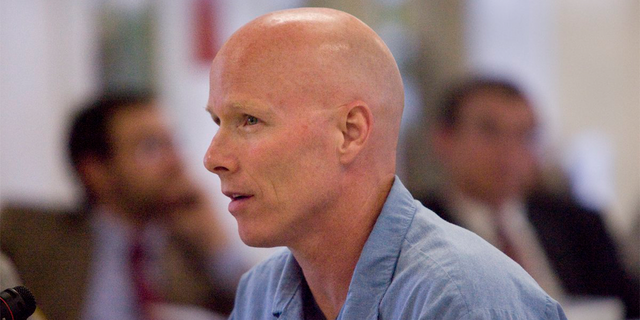In this 2008 photo, convicted rapist Richard Gillmore appears during his parole hearing in Salem, Oregon. Gillmore will be released from prison in mid-December 2022 after serving nearly 36 years behind bars, nearly all of his maximum sentence.