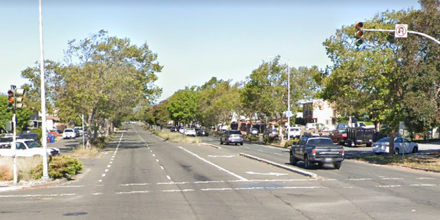 The area in Richmond, Calif., where the shooting of Emari Cook happened, according to KTVU.