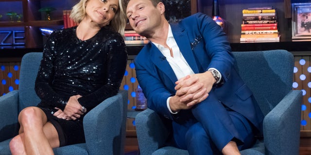 Kelly Ripa caught slack online from Ryan Seacrest fans for always "interrupting" her co-host.