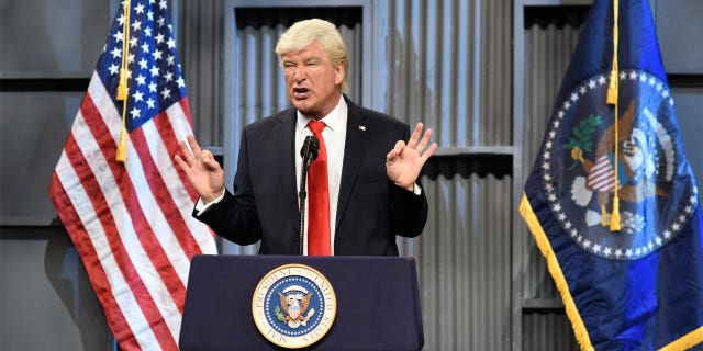 Alec Baldwin made regular appearances on "SNL" playing President Trump through his term in office.