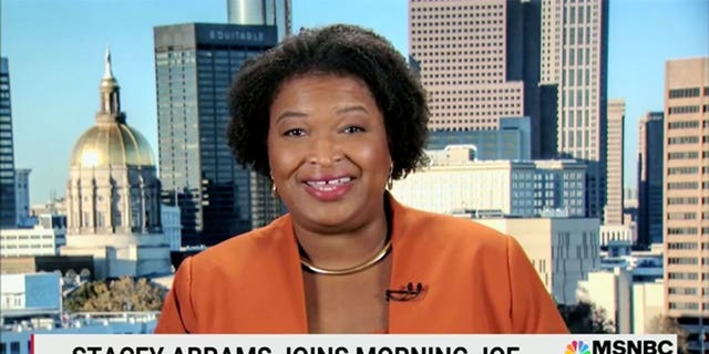 Stacey Abrams joins MSNBC's "Morning Joe" Wednesday. 