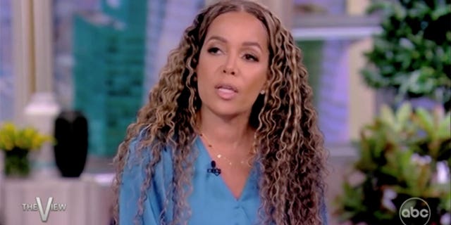 Sunny Hostin slammed people calling her "racist" on social media during "The View."