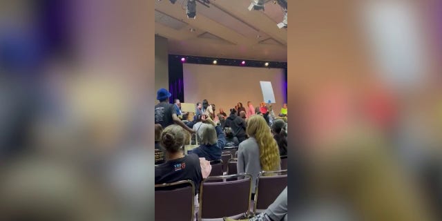 San Francisco DA walks out of debate following disruption from protesters.