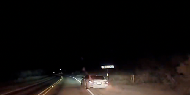 The driver sped off during an apparent traffic stop in Uvalde County, Texas. 