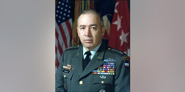 Army Gen. Richard Cavazos circa 1982 