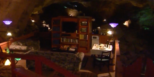 The tourists have been staying in a hotel below ground while workers try to fix the elevator. 