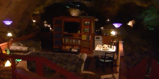 Tourists are staying in an underground hotel while employees try to fix the elevator. 