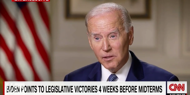 President Biden sat down for an interview with CNN anchor Jake Tapper on Tuesday.