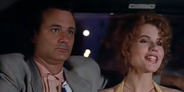 Geena Davis and Bill Murray starred alongside one another in the 1990 comedy "Quick Change."