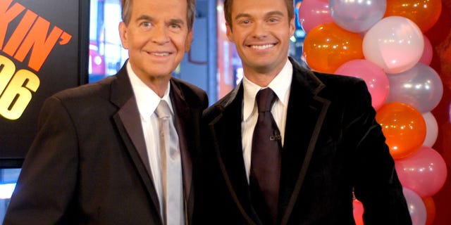 Ryan Seacrest began co-hosting Dick Clark's "Rockin' New Year's Eve" in 2005 along with serving as an executive producer.