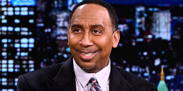 Stephen A. Smith during an interview in "The Tonight Show with Jimmy Fallon" on Thursday, September 22, 2022.