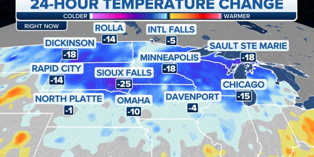 A 24-hour temperature shift