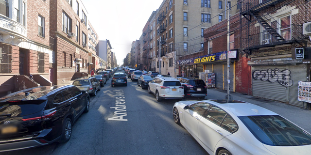 The incident happened on Thursday at about 7:15 a.m. in front of 2349 Andrews Avenue in the Bronx when police responded to a 911 call of a man with a knife, a New York City Police Department spokesperson said.