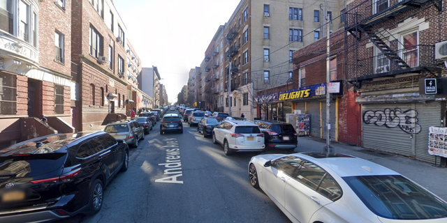 The incident happened on Thursday at about 7:15 a.m. in front of 2349 Andrews Avenue in the Bronx when police responded to a 911 call of a man with a knife, a New York City Police Department spokesperson said.